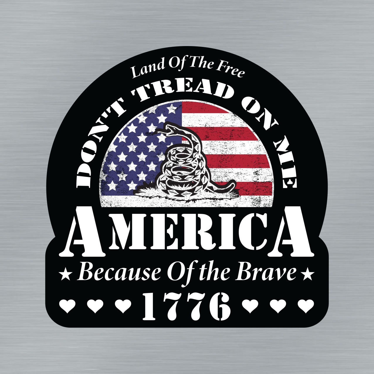 American Don't Tread Sticker