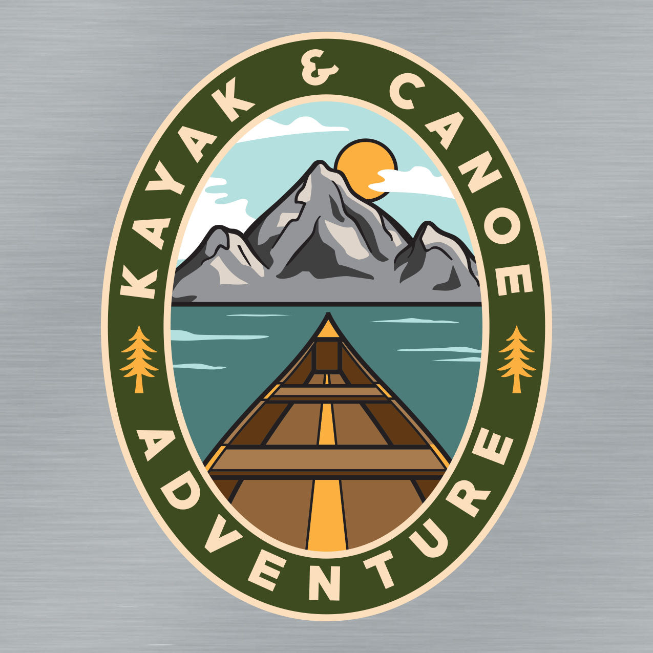 Kayak & Canoe Sticker