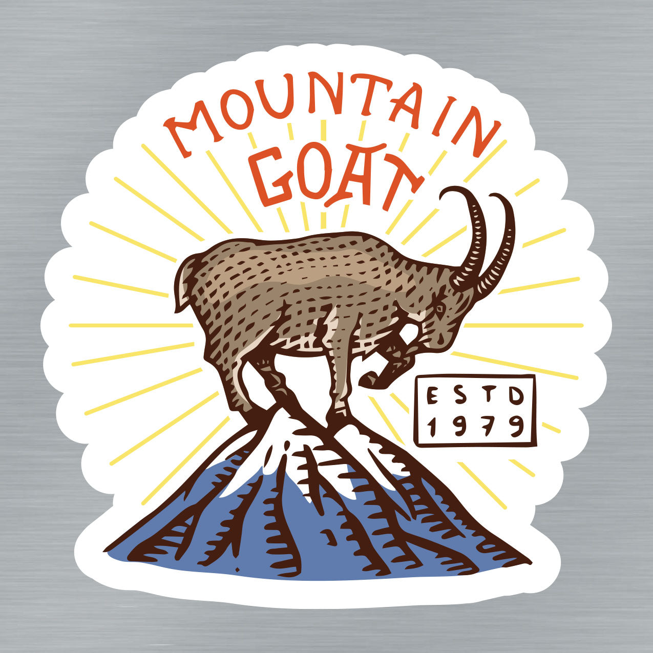 Mountain Goat Sticker