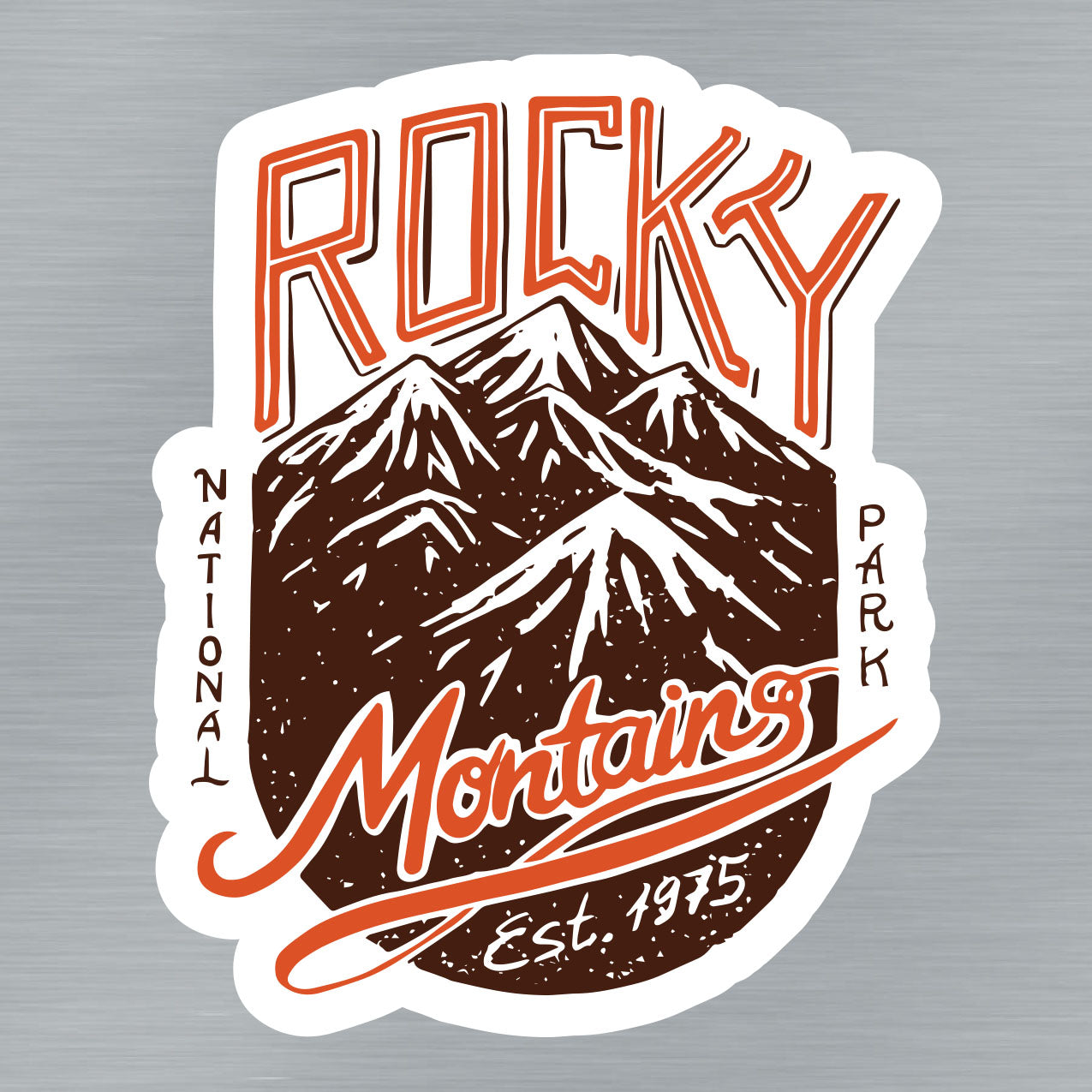 Rocky Mountains Sticker
