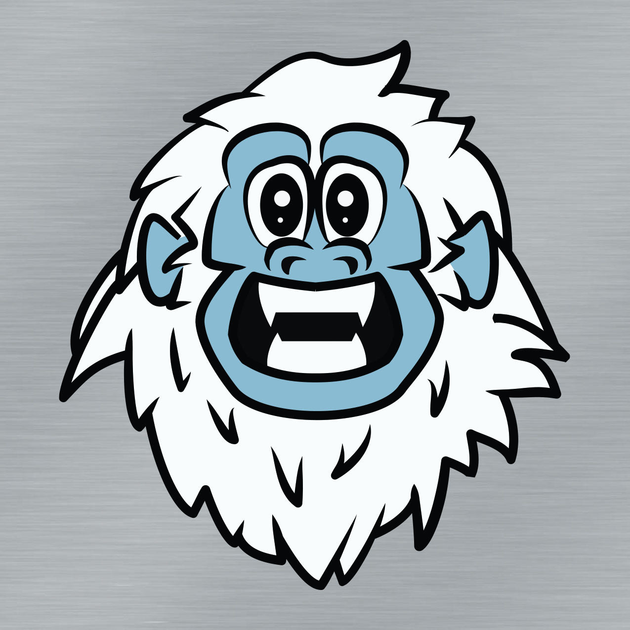 Happy Yeti Sticker