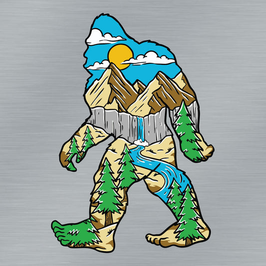 Forest Sasquatch Sticker