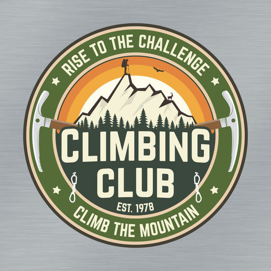 Rise to the Challenge Sticker