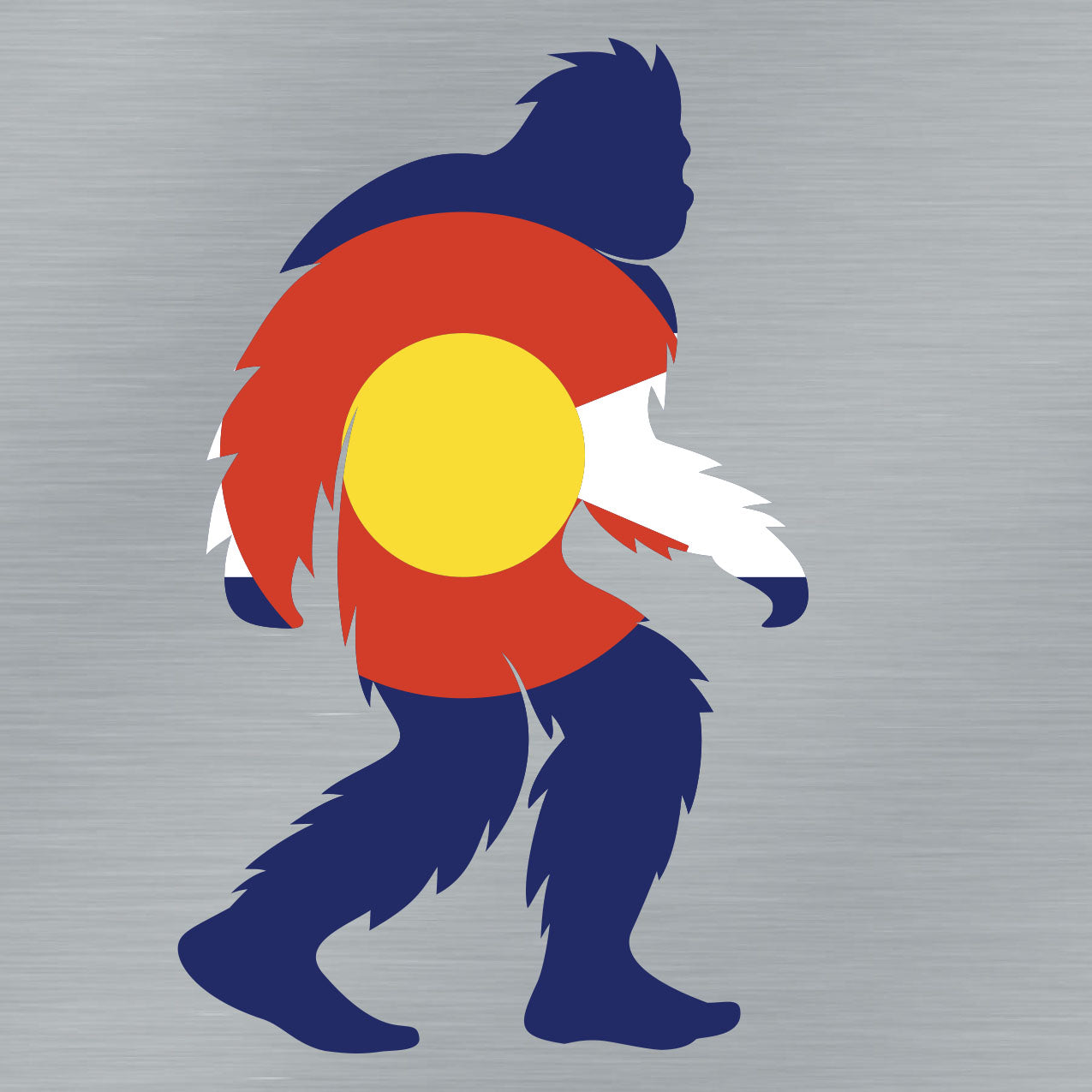 Colorado Sasquatch Sticker