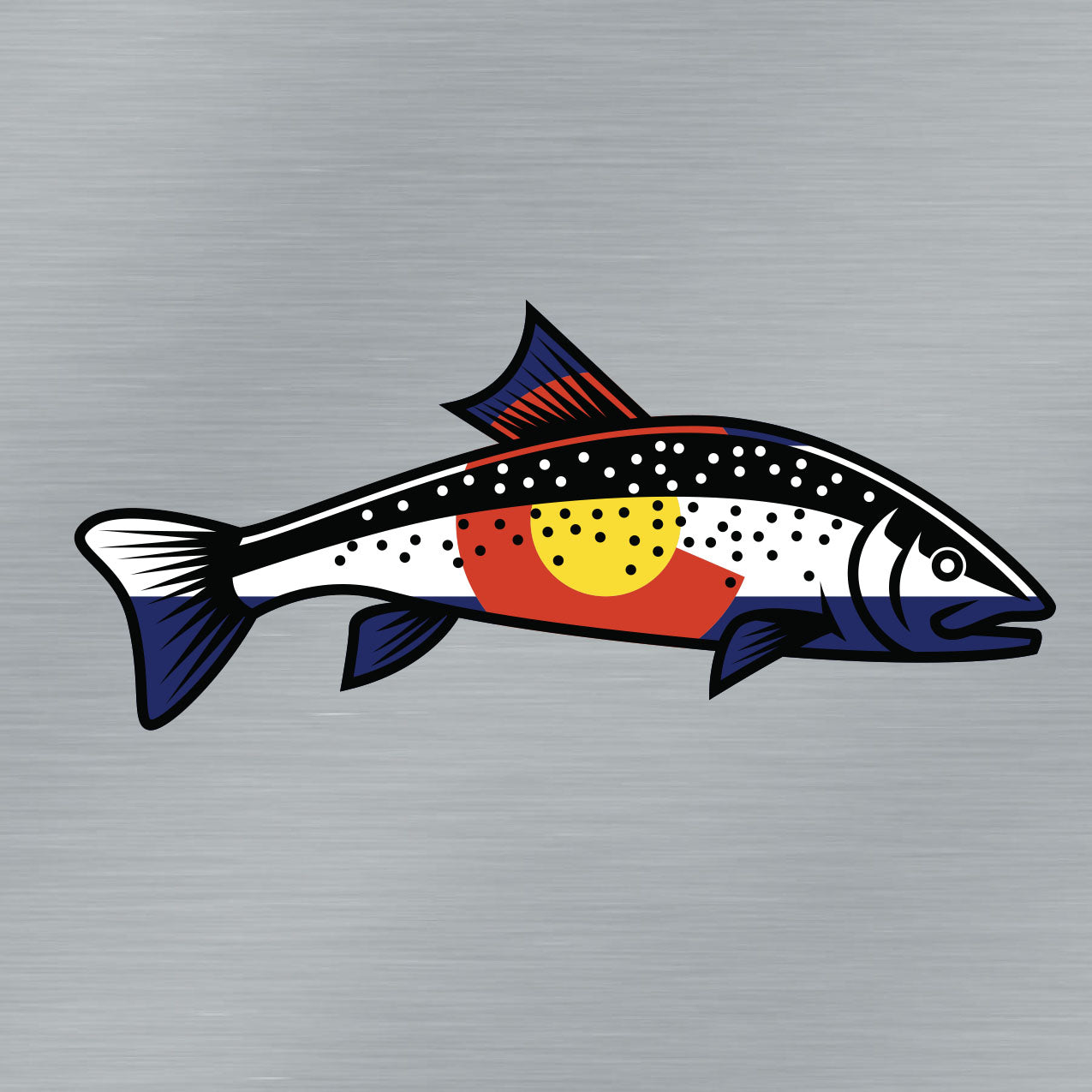 Colorado Fish Sticker – Colorado Sticker Company