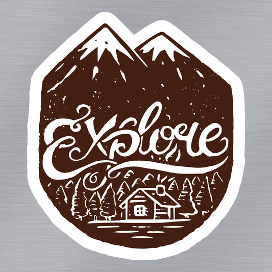 Explore Sticker