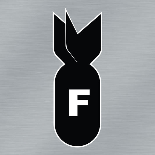 F Bomb Sticker