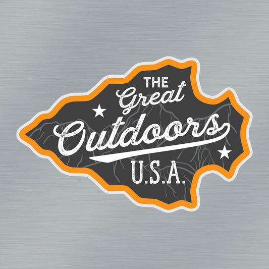 Outdoor Arrowhead Sticker