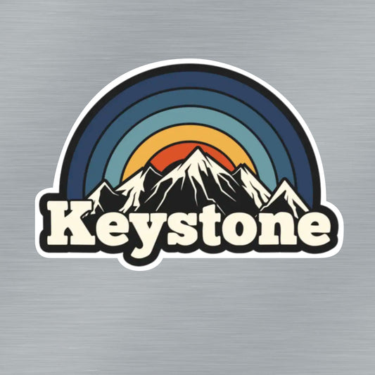 Retro Keystone Sticker