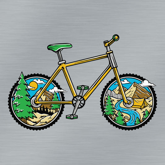 Forest Bike Sticker