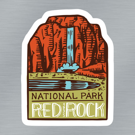 Red Rocks Sticker