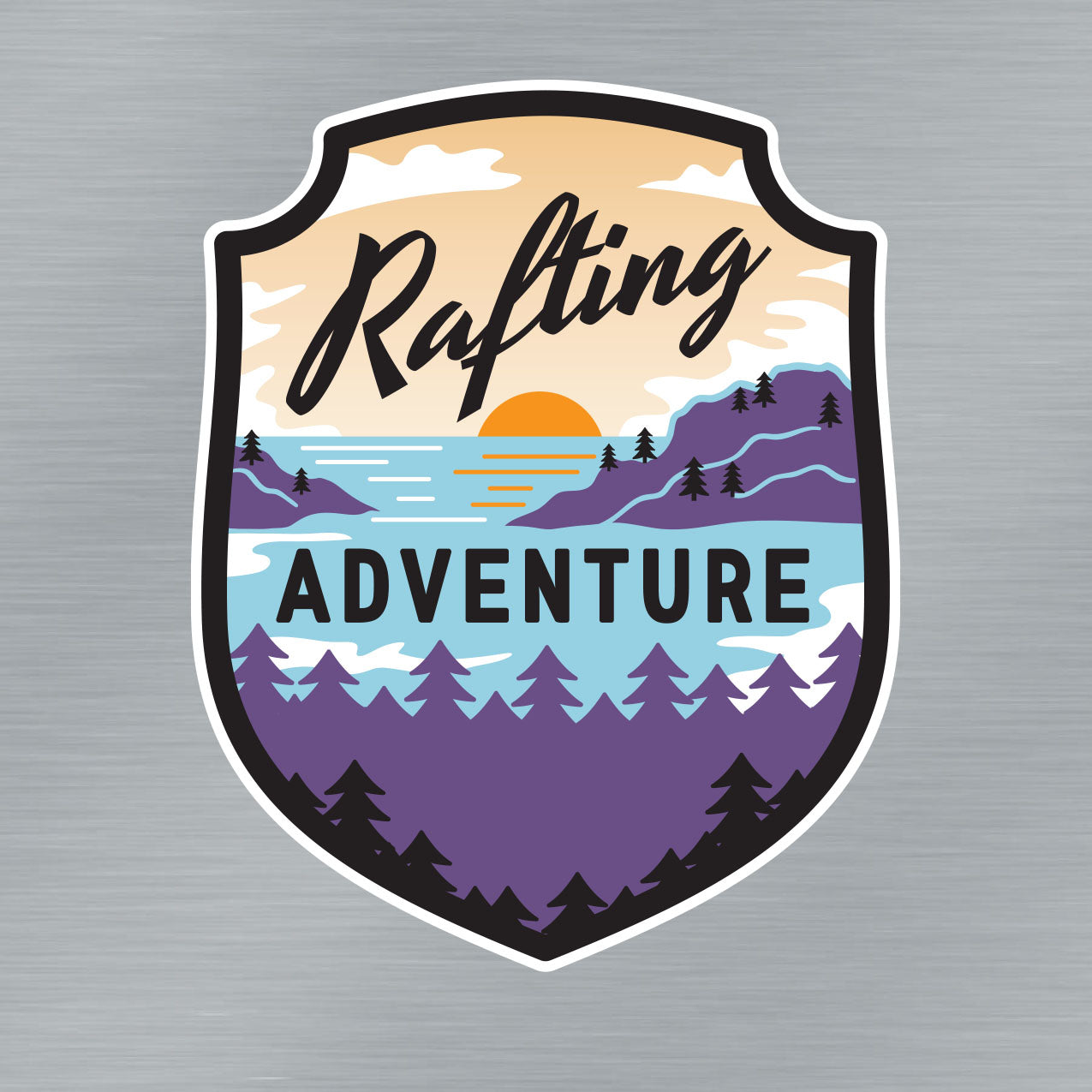 Alakesad Sticker Lakeside Sunset Sticker – Colorado Sticker Company