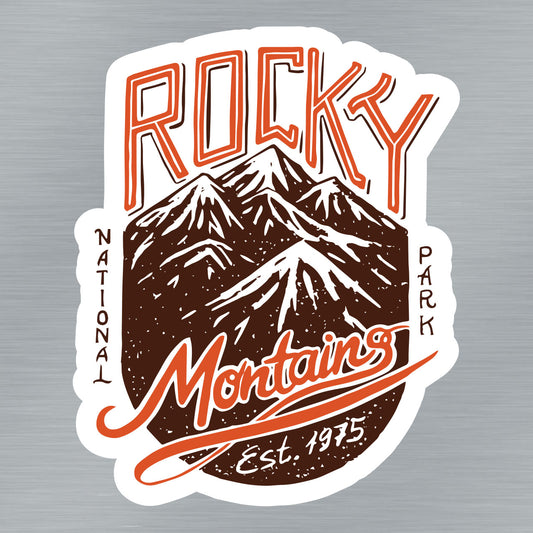 Rocky Mountains Sticker