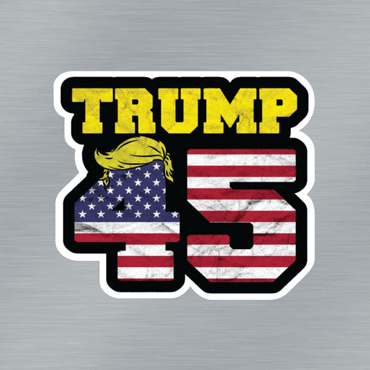 Trump 45 Sticker