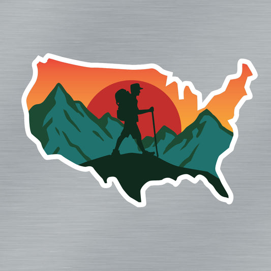buy Colorado hiking stickers online